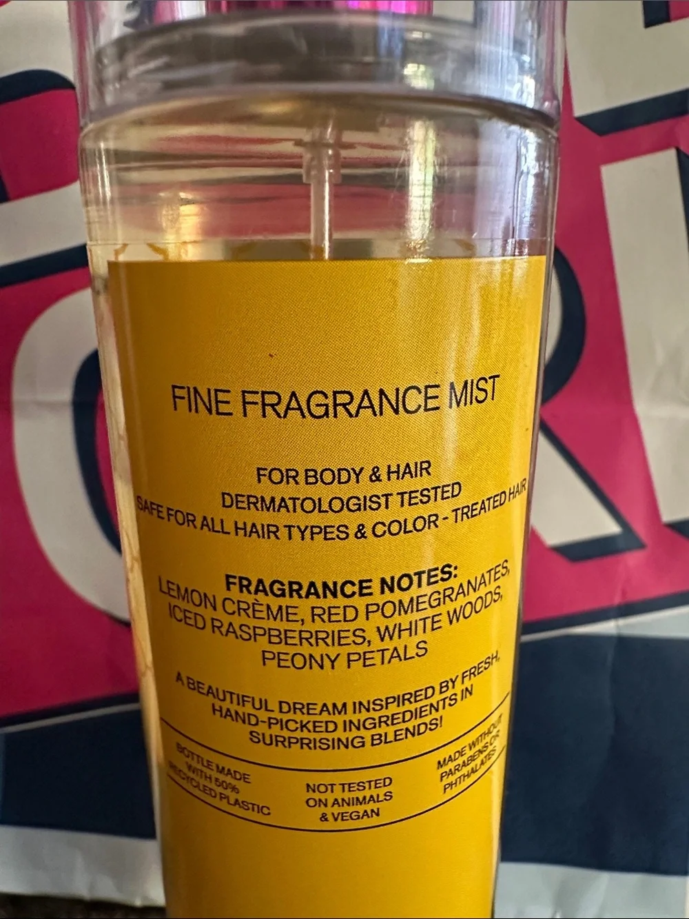 Bath & Body Works Lemon Pomegranate Cream